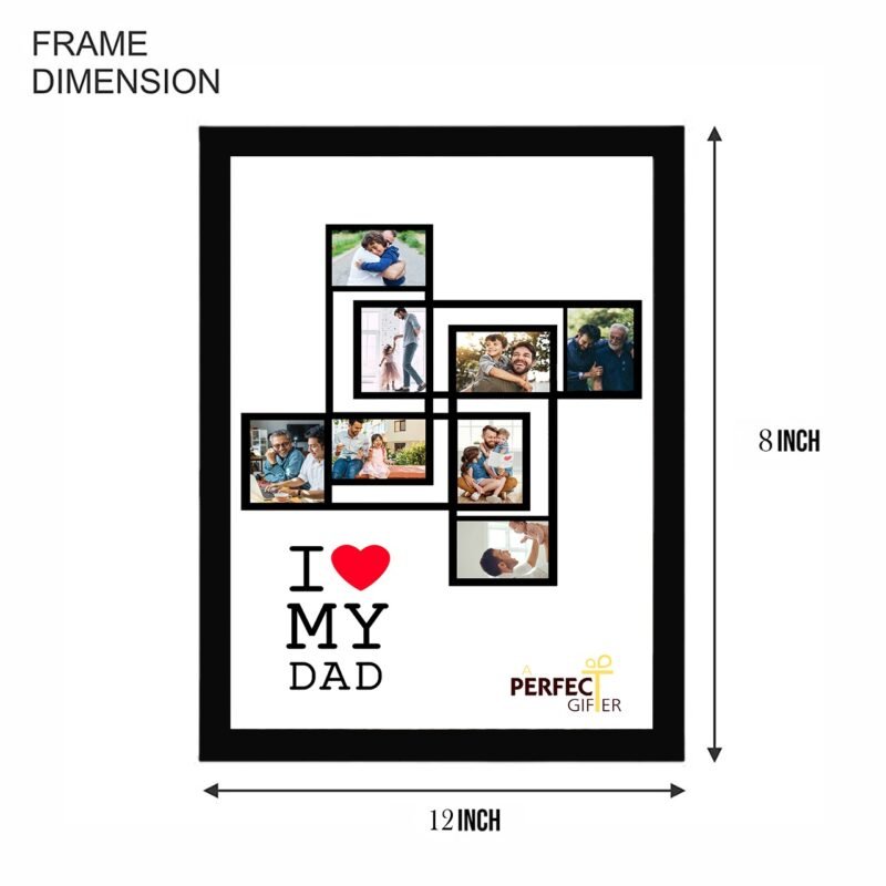 Customized I Love My Papa Frame - Image 2